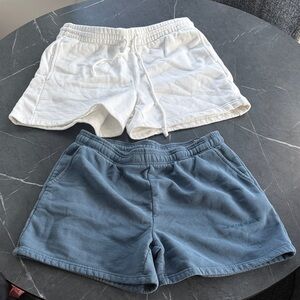 Aritzia sweatshort bundle